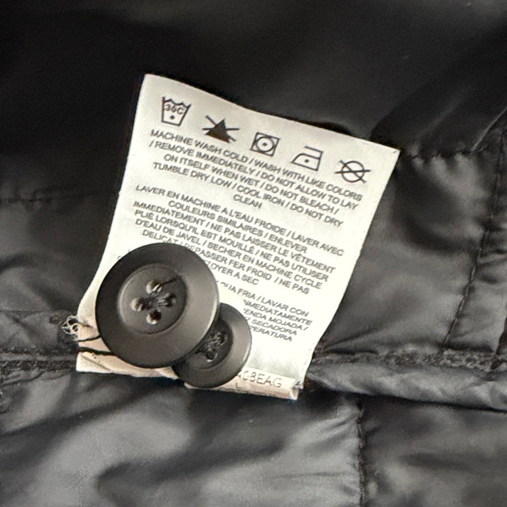 Nike Men's Black Quilted Shirt Jacket - Picture 9 of 9